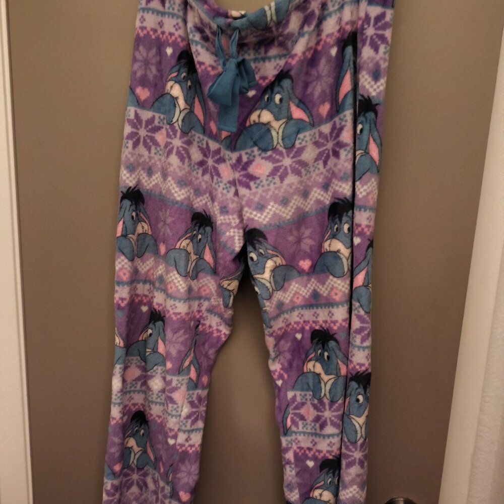 DISNEY'S EEYORE LOUNGE PANTS SIZE XL